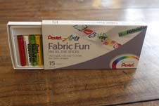Pentel Fabric Fun Pastel Dye Sticks 15 Colors