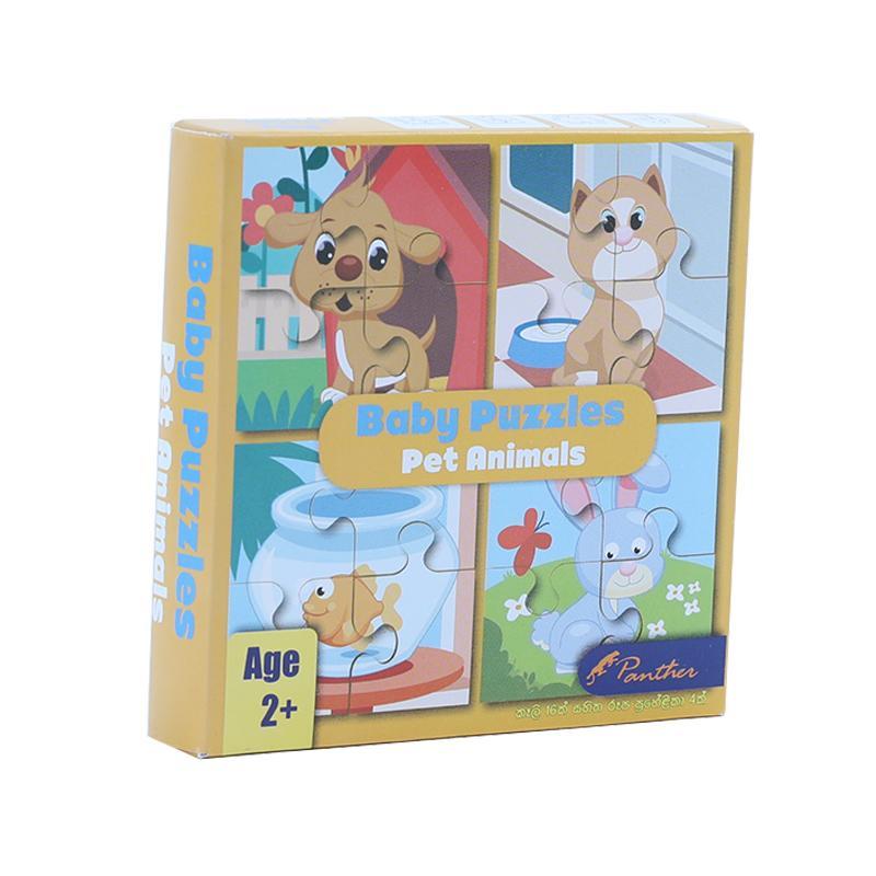 Panther Baby Puzzles Pet Animal Age 2+