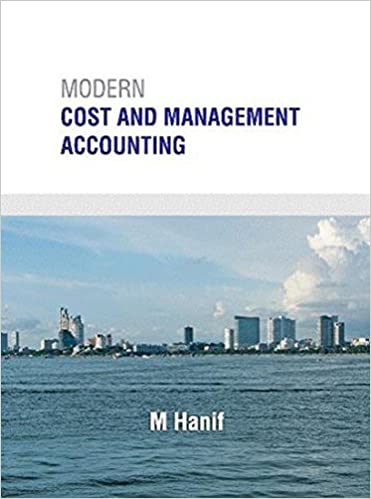 Modern Cost And Management Accounting