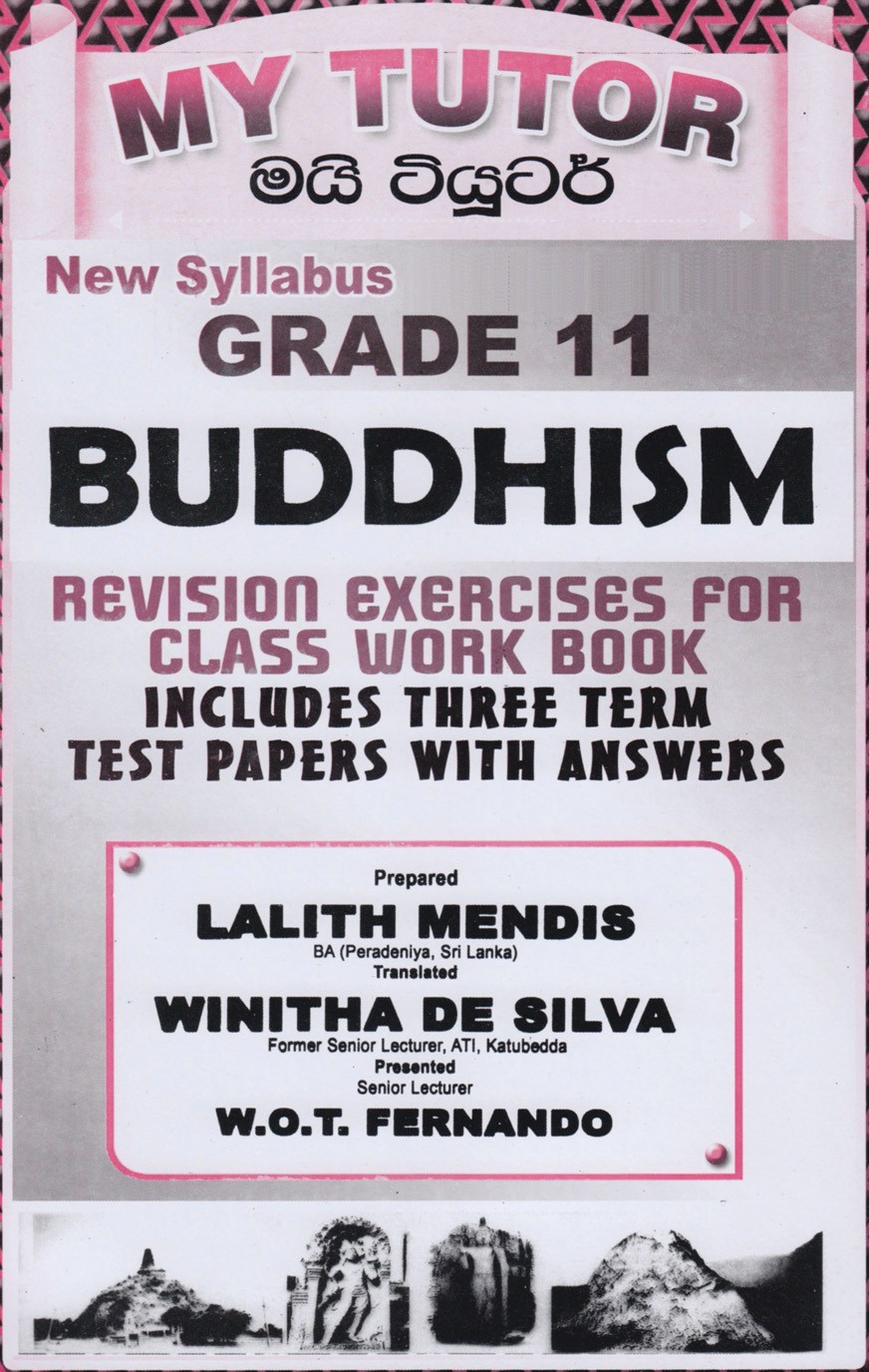 My Tutor Grade -11 Buddhism