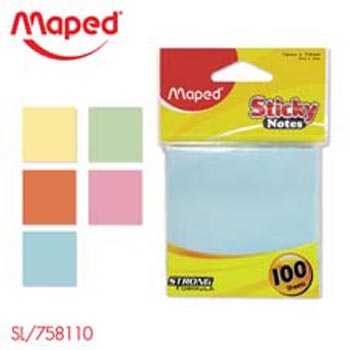 Maped Sticky Notes 3"x3" 100 sheets