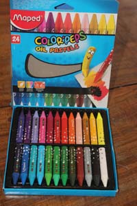 Maped Color Peps 24 oil Pastels
