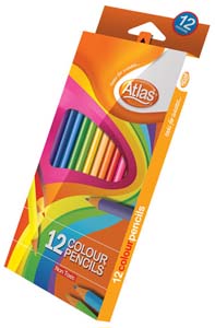 Atlas Colour Pencils 12