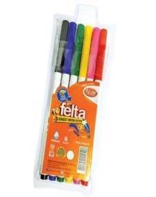 Atlas Felta Colour Pen 6pcs