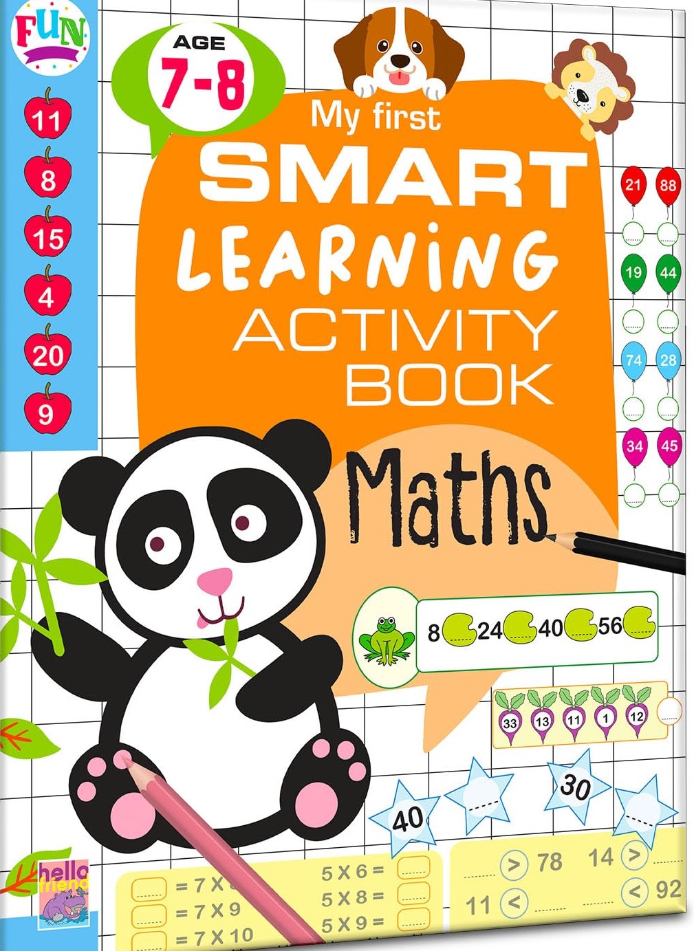 My First Smart Learning Activity Book Maths - Age 7-8