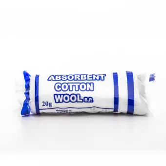 Absorbent Cotton Wool 20g