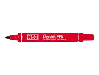 Pentel Pen Permanent Marker Red