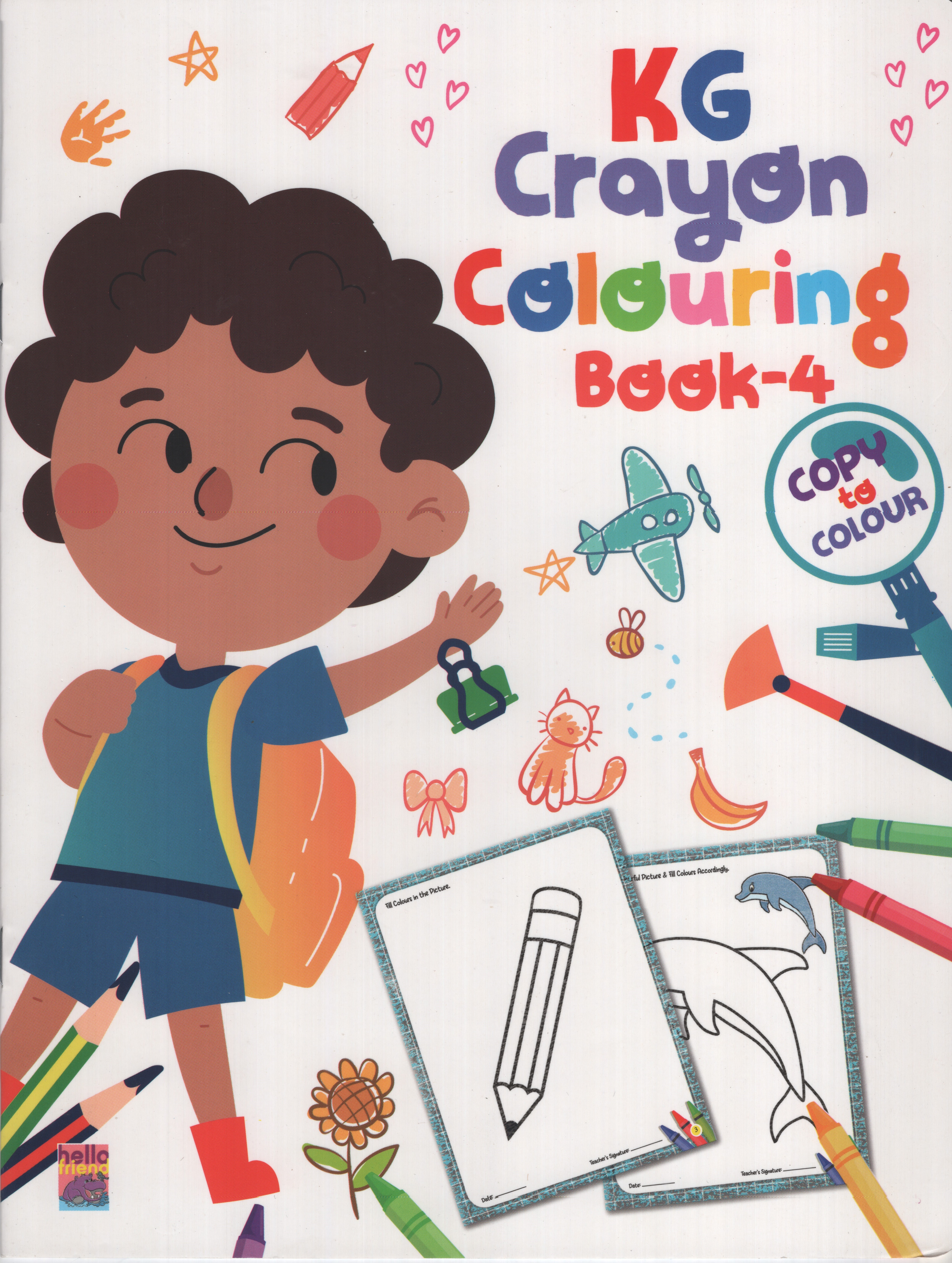 KG Crayon Colouring Book-4