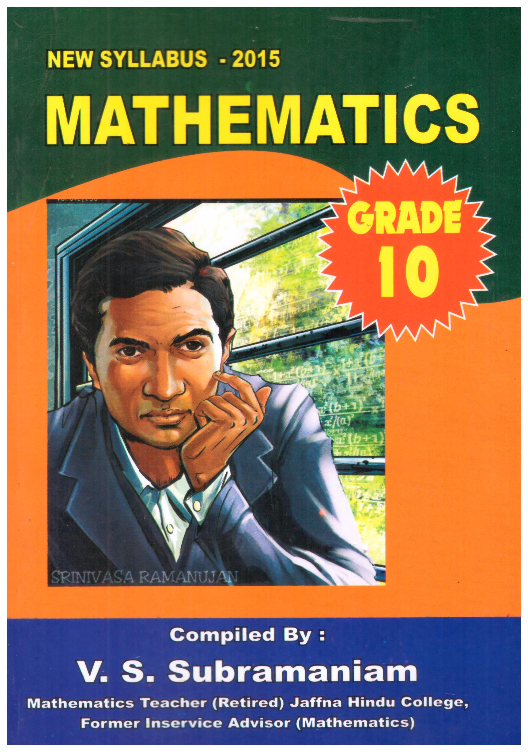Mathematics Grade 10 New Syllabus 2015