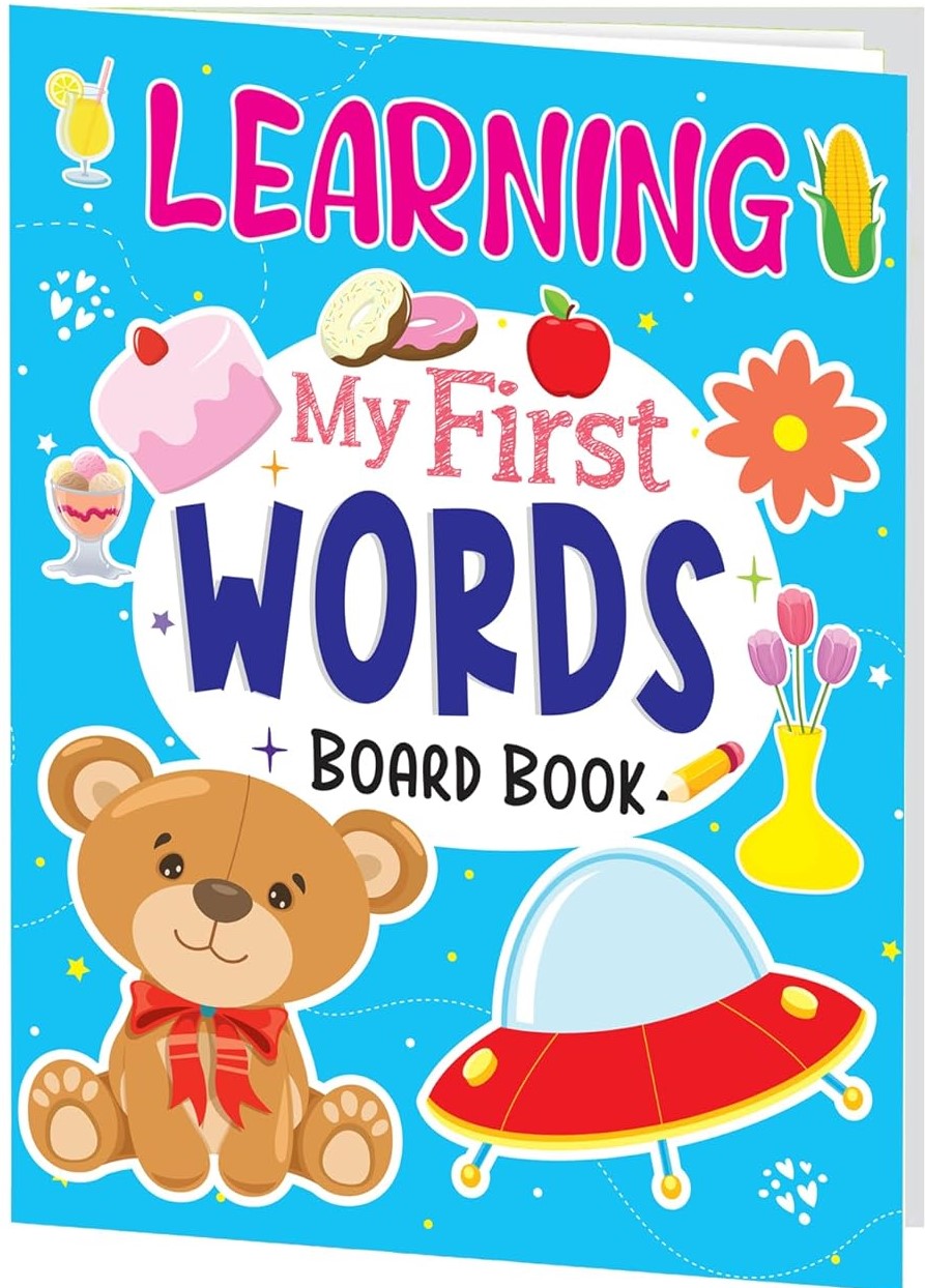 Learning My First Words Board Book