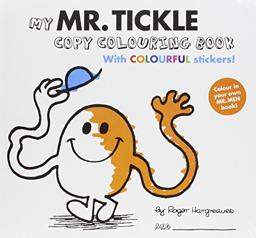 My Mr.Tickle Copy Colouring Book with Colourful Stickers (Set of 10 Books)