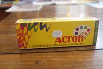 Acron Students' Poster Colours 12 Colour Bottles ( Gulliver Kit )