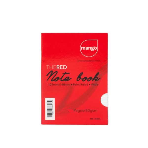 Mango Red Cover Note Book 160 Pages