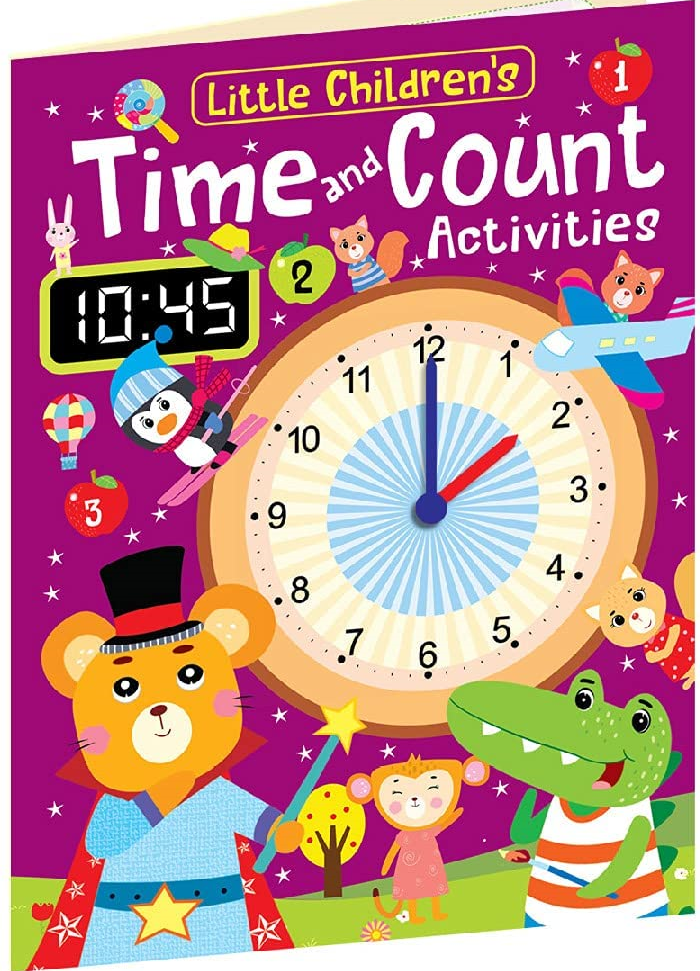 Little Childrens Time And Count Book Activities 