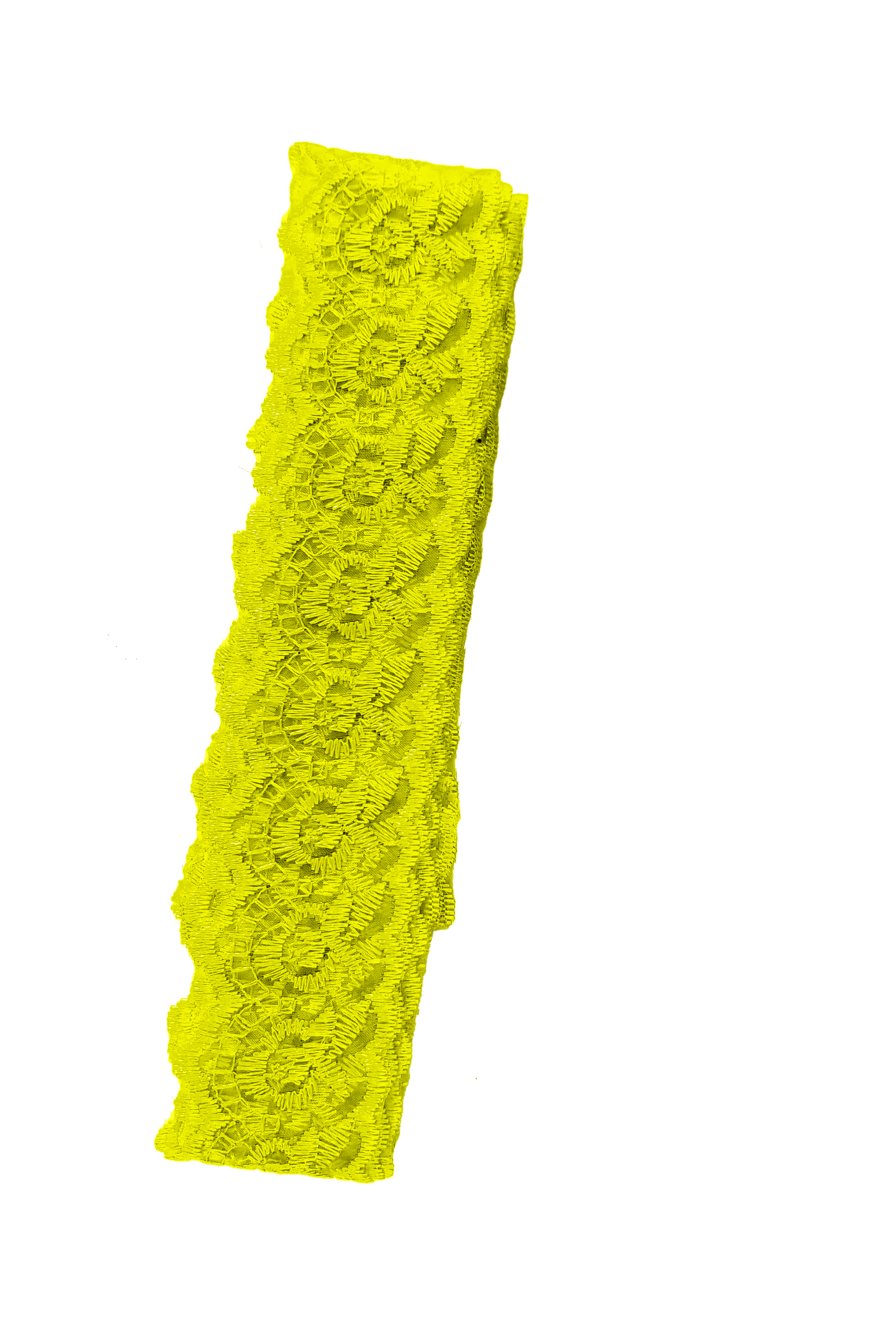 Lemon Yellow Lace 1m