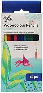 Mont Marte Signature Watercolour Pencils Signature 12Pcs