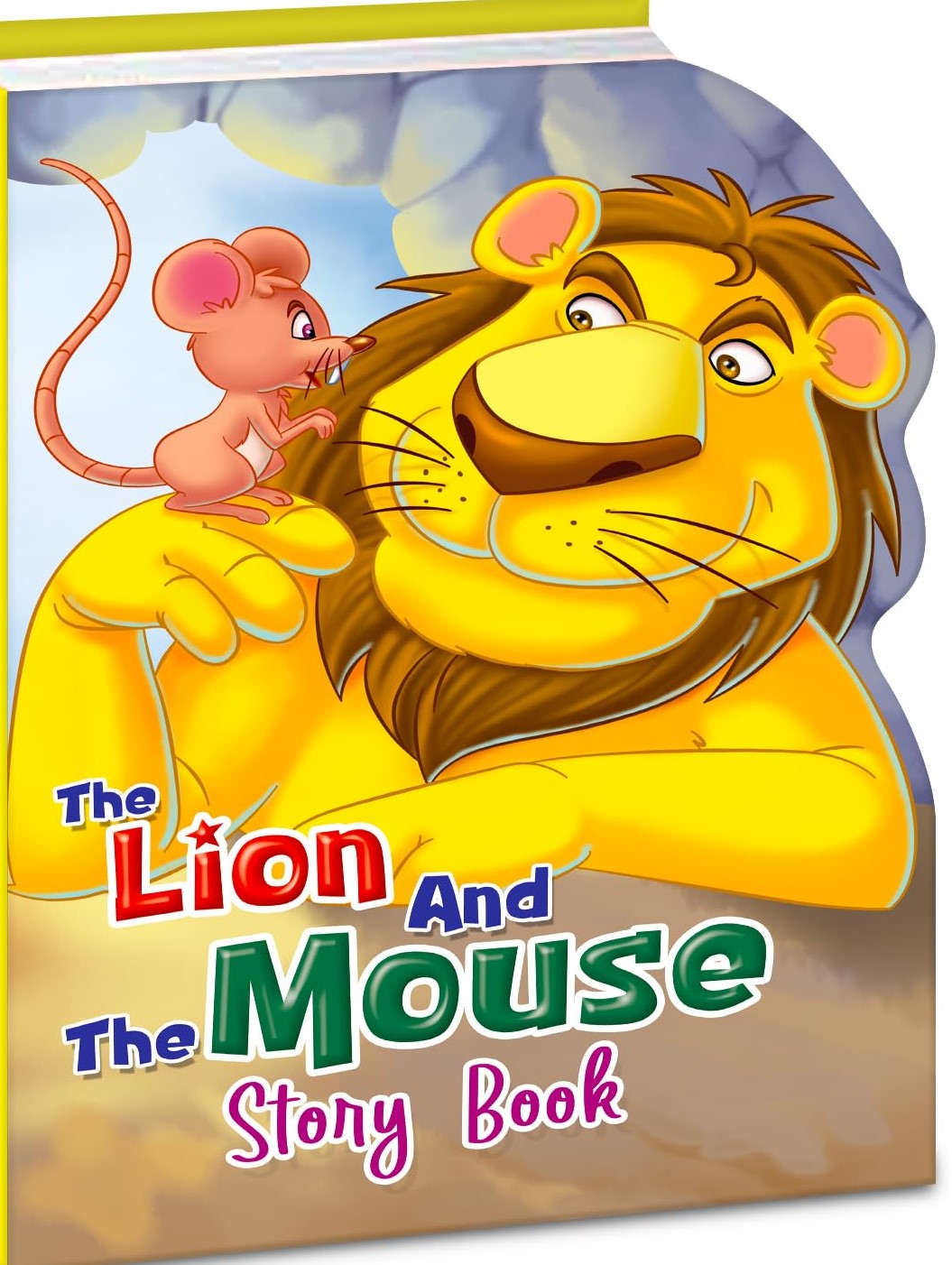 Hello Friend The Lion and The Mouse Diecut Board Book