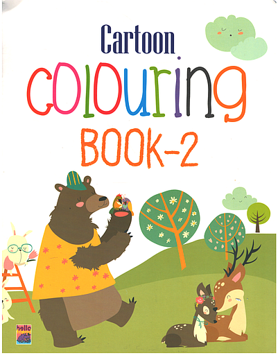 Cartoon Colouring Book 2