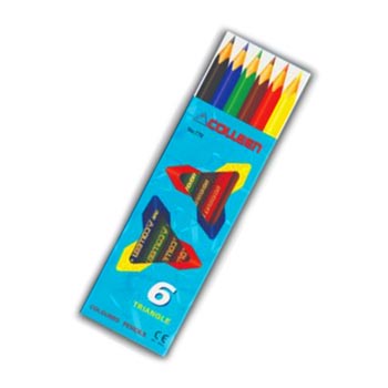 Colleen Color Pencil 6 Triangle