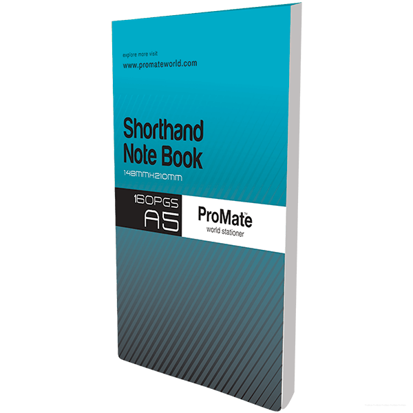 Promate A5 Shorthand Note Book 160 Pages