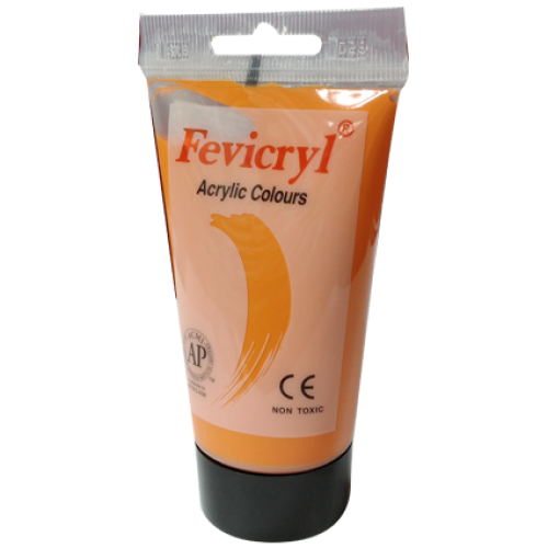 Fevicryl Acrylic Colours Cadmium Orange 200ml ( AC09 )