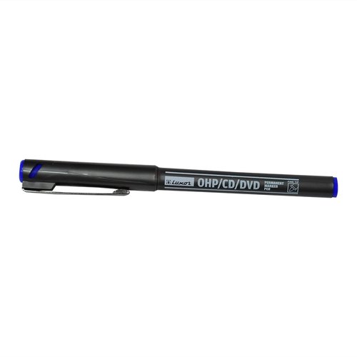 Luxor OHP/ CD / DVD / Permanent Marker Pen Blue