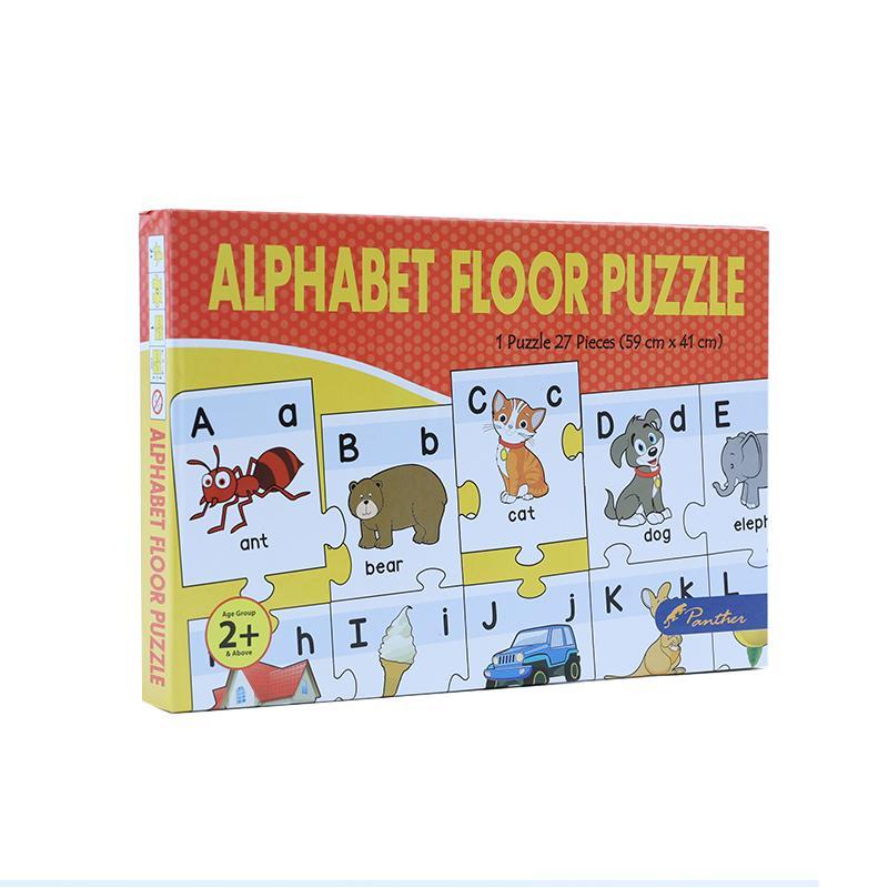 Alphabet floor puzzle