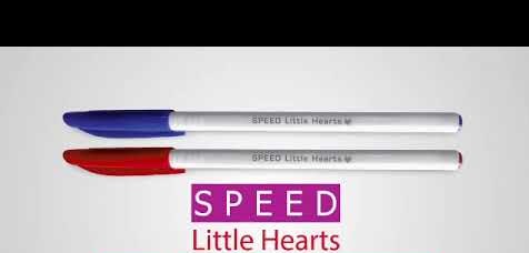Speed Little Heart Red  Pen