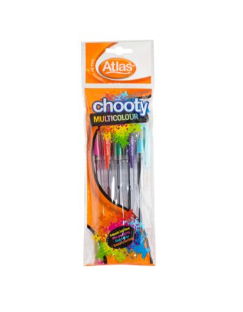 Atlas Chooty Multicolour Pen 5 set