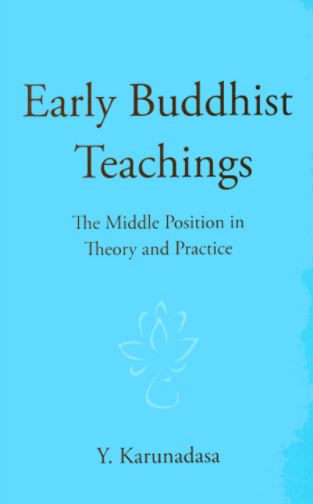 Early buddhist Teaching The Middle Position in Theory And Practice