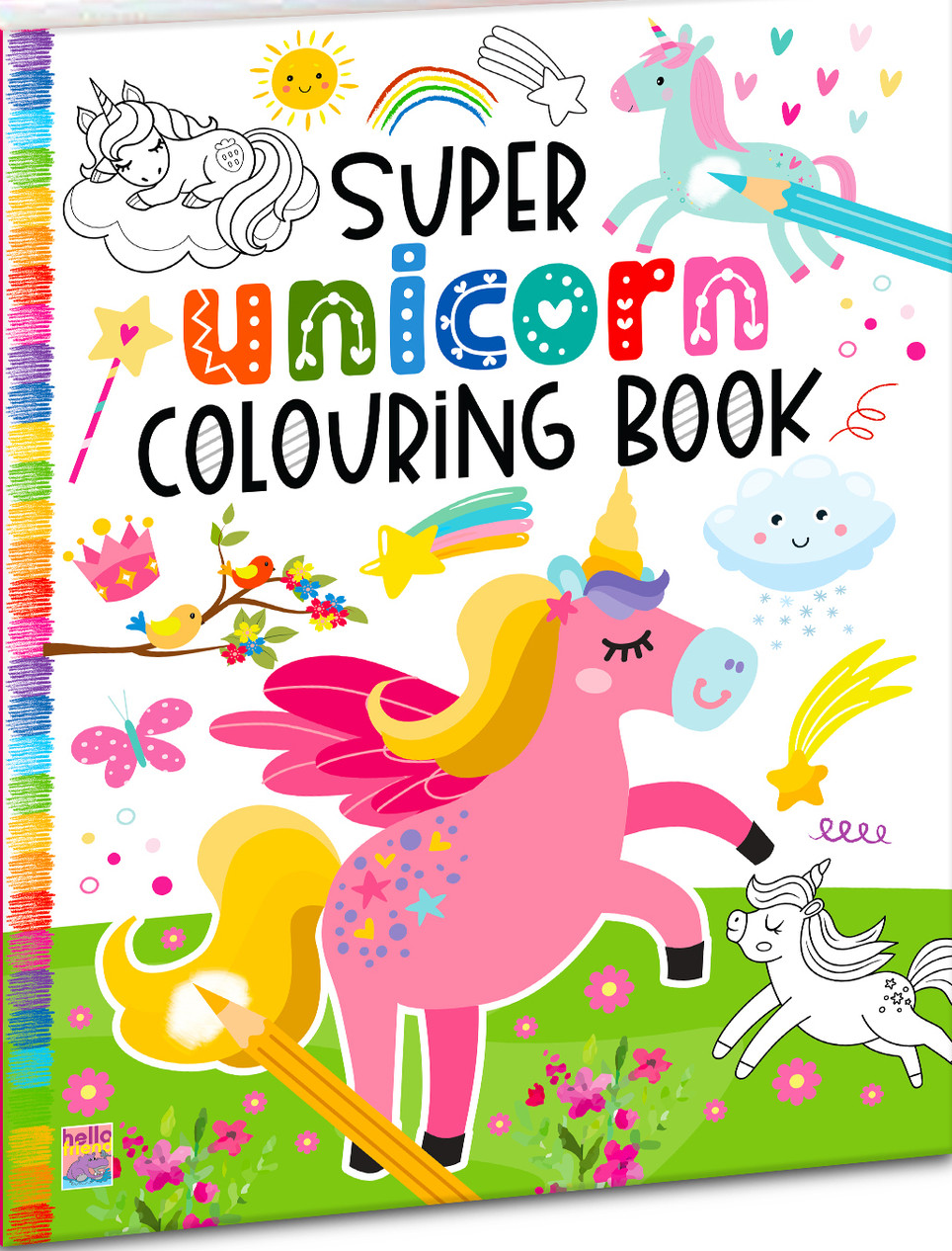 Super Unicorn Colouring Book