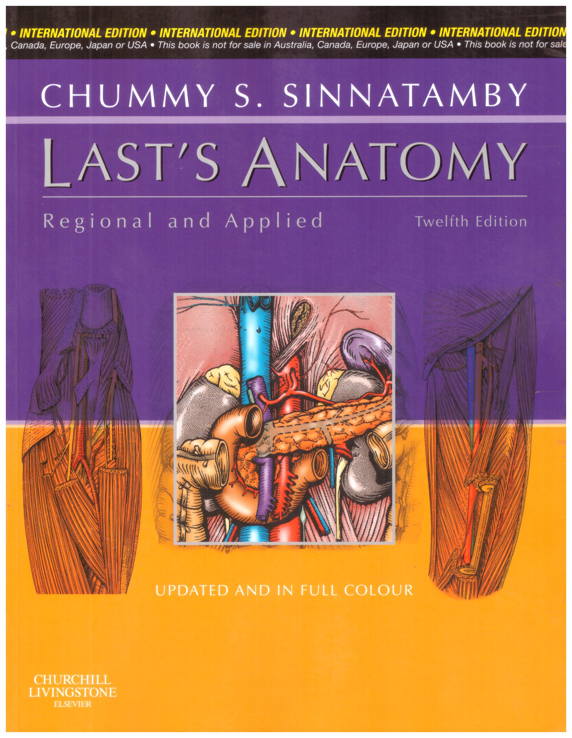 Lasts Anatomy Regional and Applied