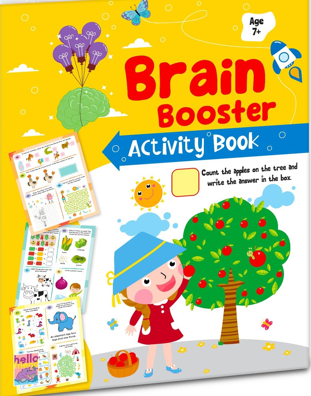 Brain Booster Activity Book - Age 7+