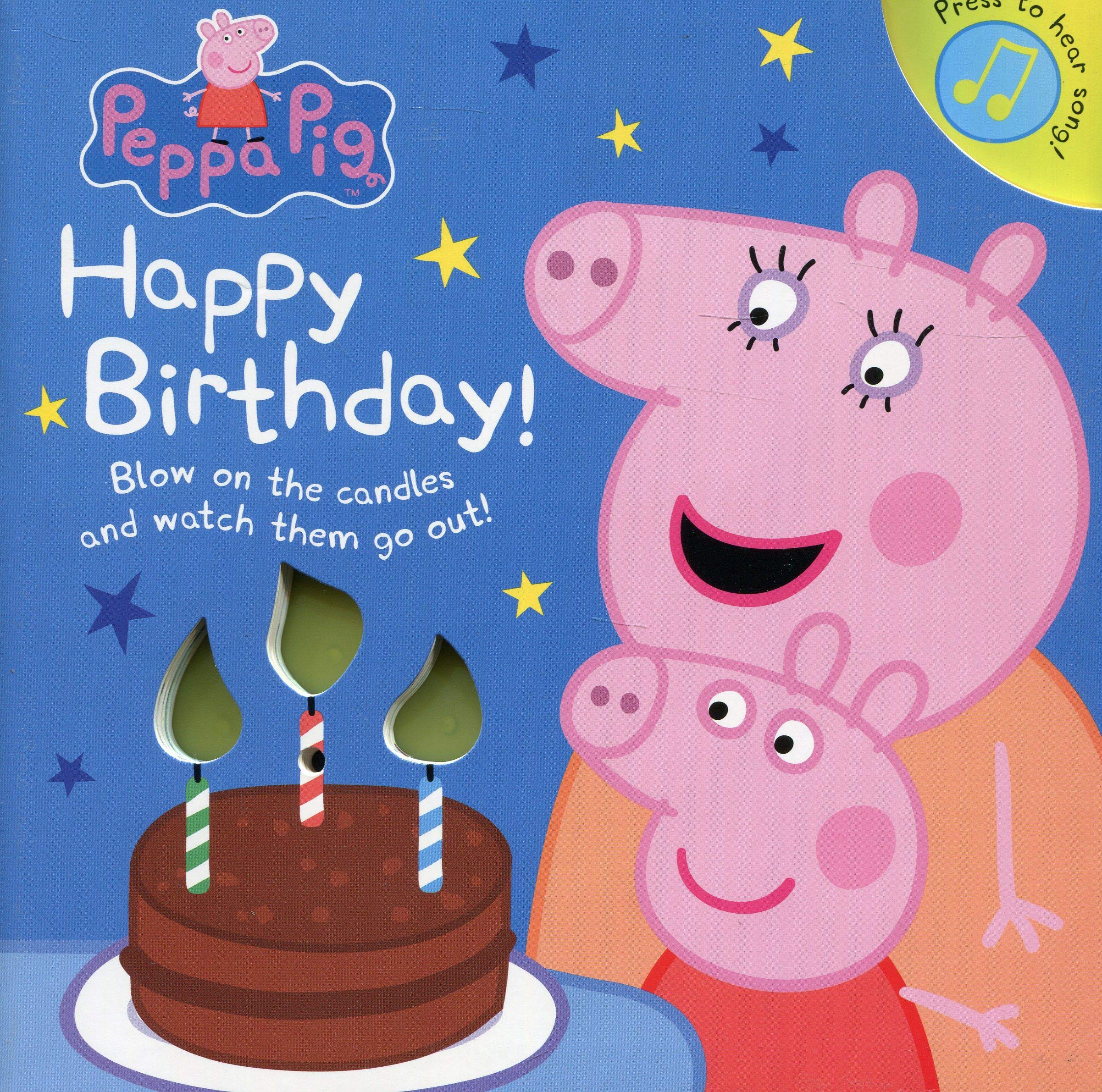 Peppa Pig Happy Birthday ( Sound Board Book )