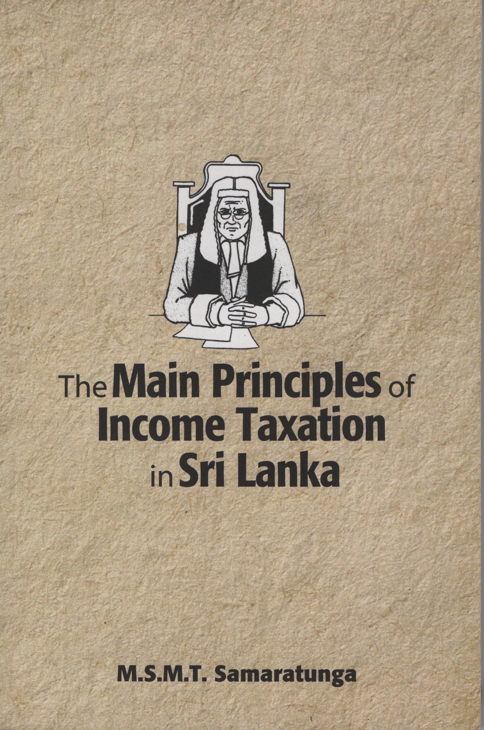 The Main Principles of Income Taxation in Sri Lanka