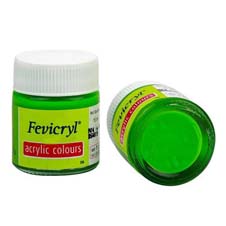Fevicryl Acrylic Colours Fabric Painting Light Green 12