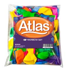 Atlas Balloons 9"  48 Nos pack