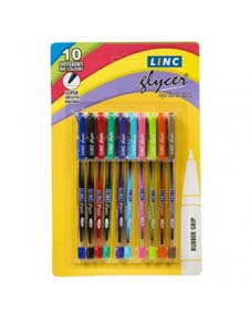 Linc Glycer Fine Writing Pen 10pcs Set