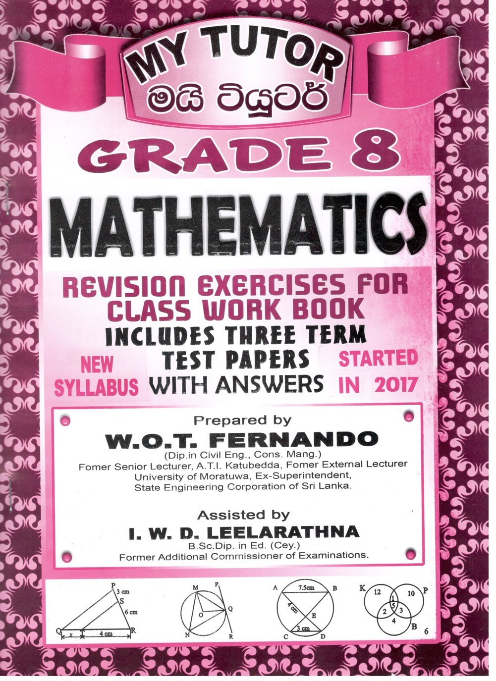 My Tutor Grade - 08  Mathematics