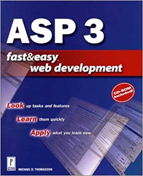 ASP 3 fast & easy Web Developmernt