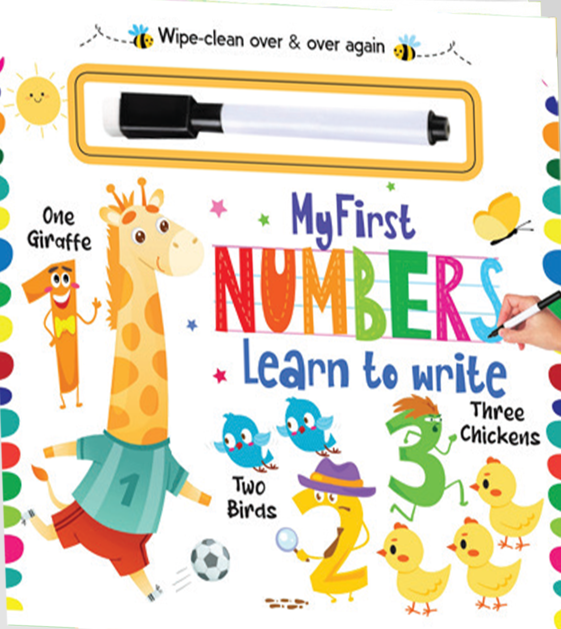 Wipe and Clean Over & Over Again -My First Numbers Learn to Write