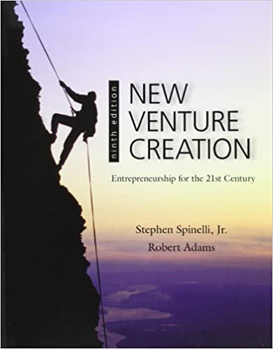 New Venture Creation Entrepreneurship for the 21st Century