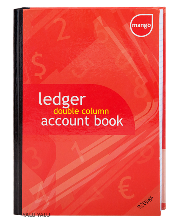 Mango Ledger Double Column Account Book CR 320pgs 