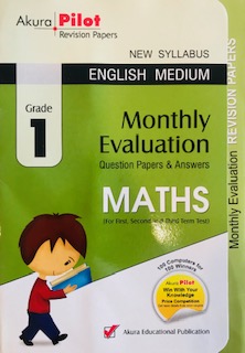 Akura pilot Monthly Evaluation Maths Grade 1