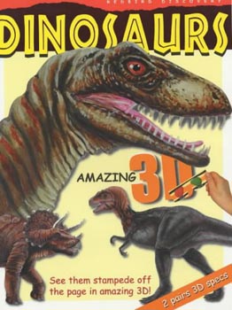 Redbird Discovery: Dinosaurs Amazing 3D Dinos Stampede off the Page