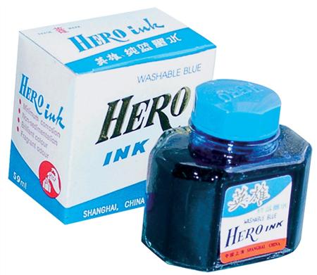 Hero Washable Blue Ink