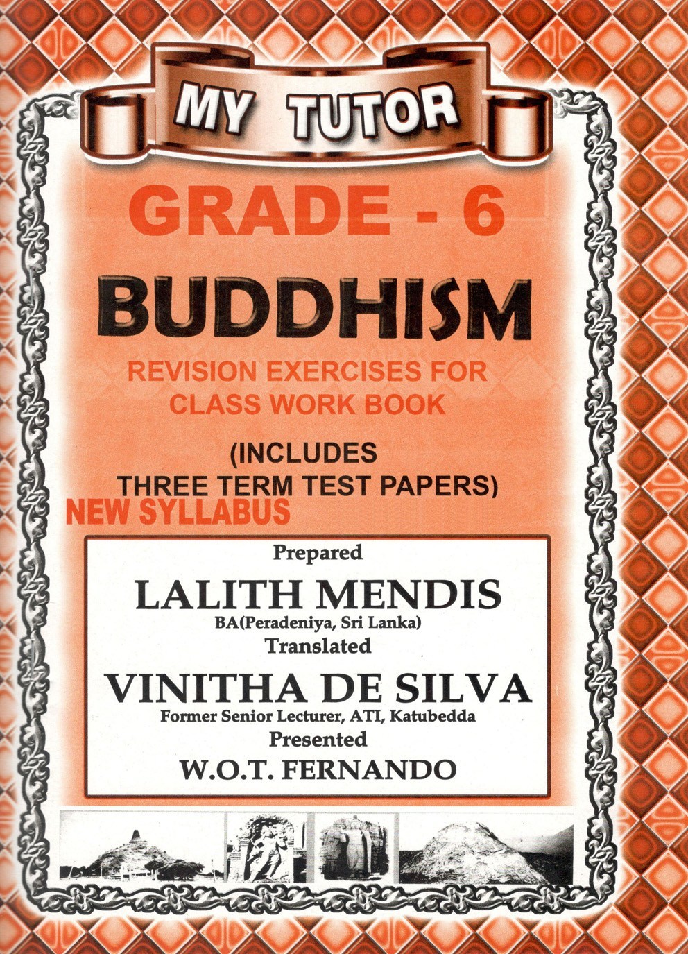 My Tutor Buddhism Grade 6 Revision Exercises For Class Work Book