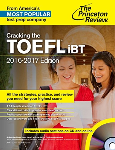 Cracking the TOEFL iBT with Audio CD, 2016-17 Edition