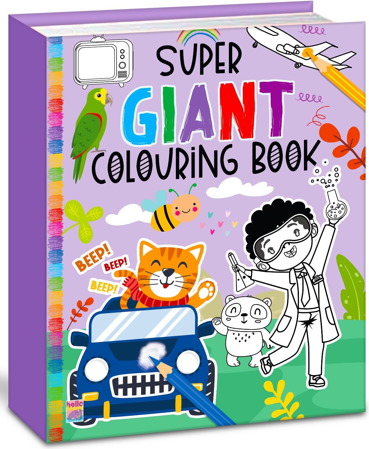 Super Giant Colouring Book