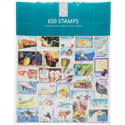 WHSmith Small Stamp Collection (Pack of 650)